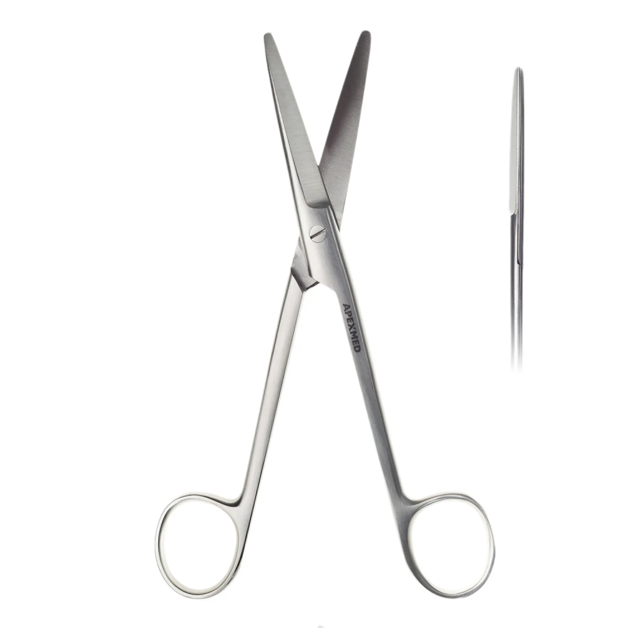 Ножницы хирургические диссекционные Mayo (Майо) тупоконечные, прямые, 170 мм, Apexmed